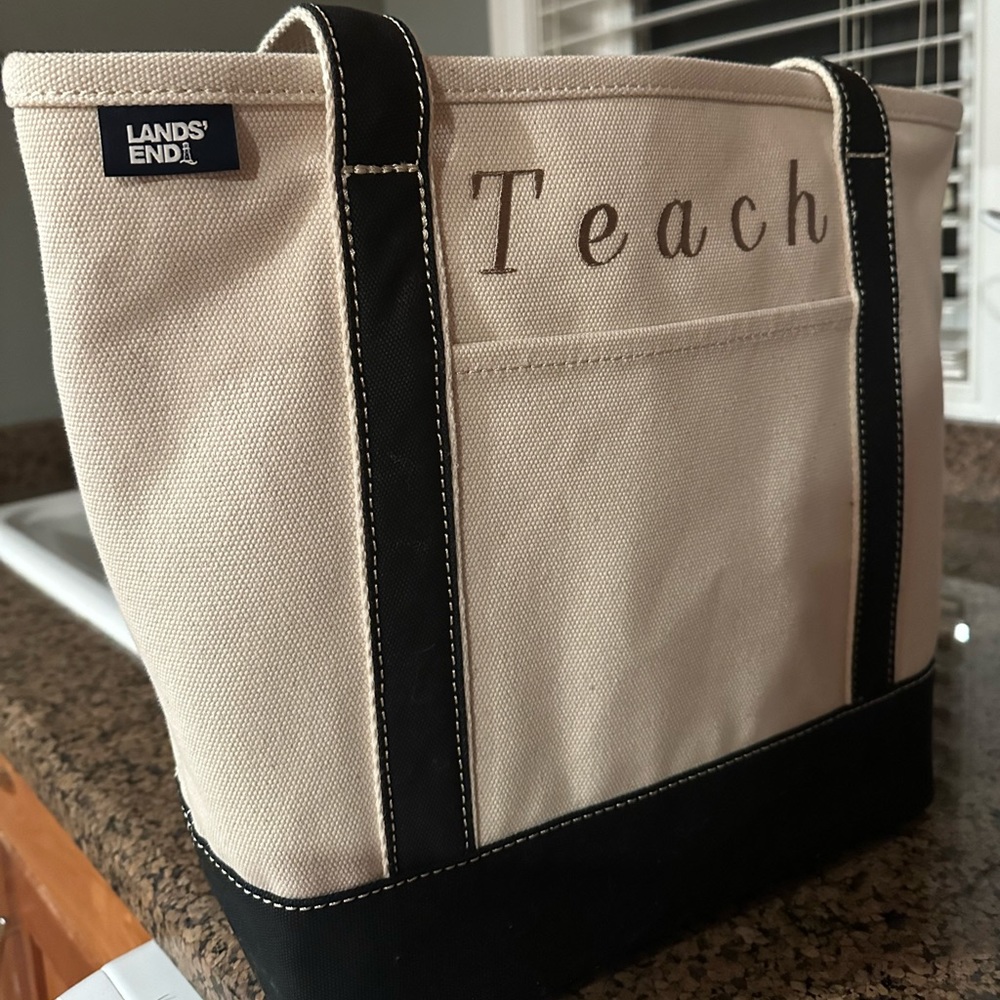 Lands End Boat Tote ‘Teach’ Bag
